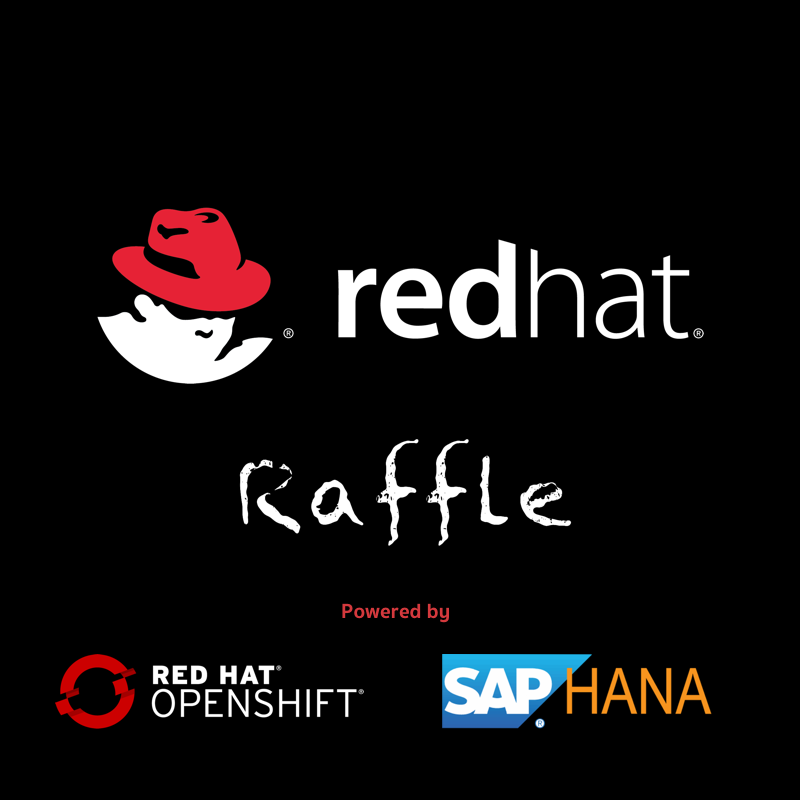 Red Hat Raffle Powered by OpenShift and SAP HANA